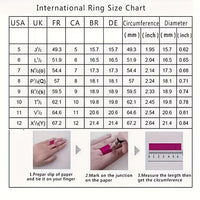 Roségouden ring met paarse en witte zirkonia