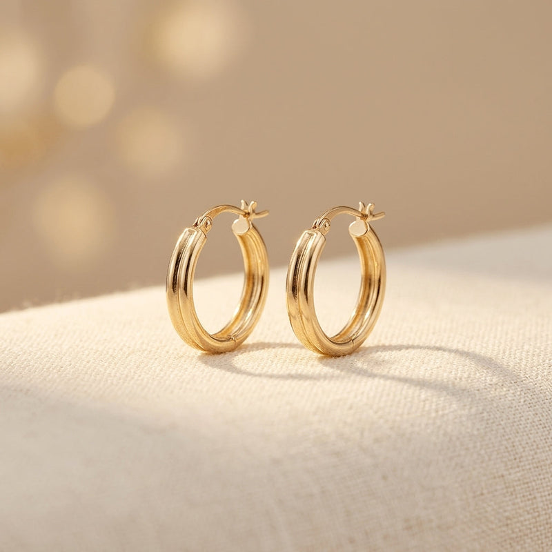Celestine White Opal Stud Earrings - Product Photo