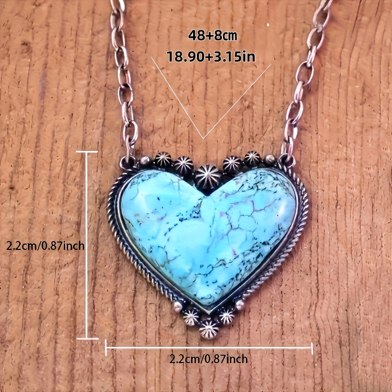 Zilveren tribale oorbellen met turquoise druppels