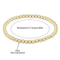 Set van turquoise en gouden kralenarmbanden