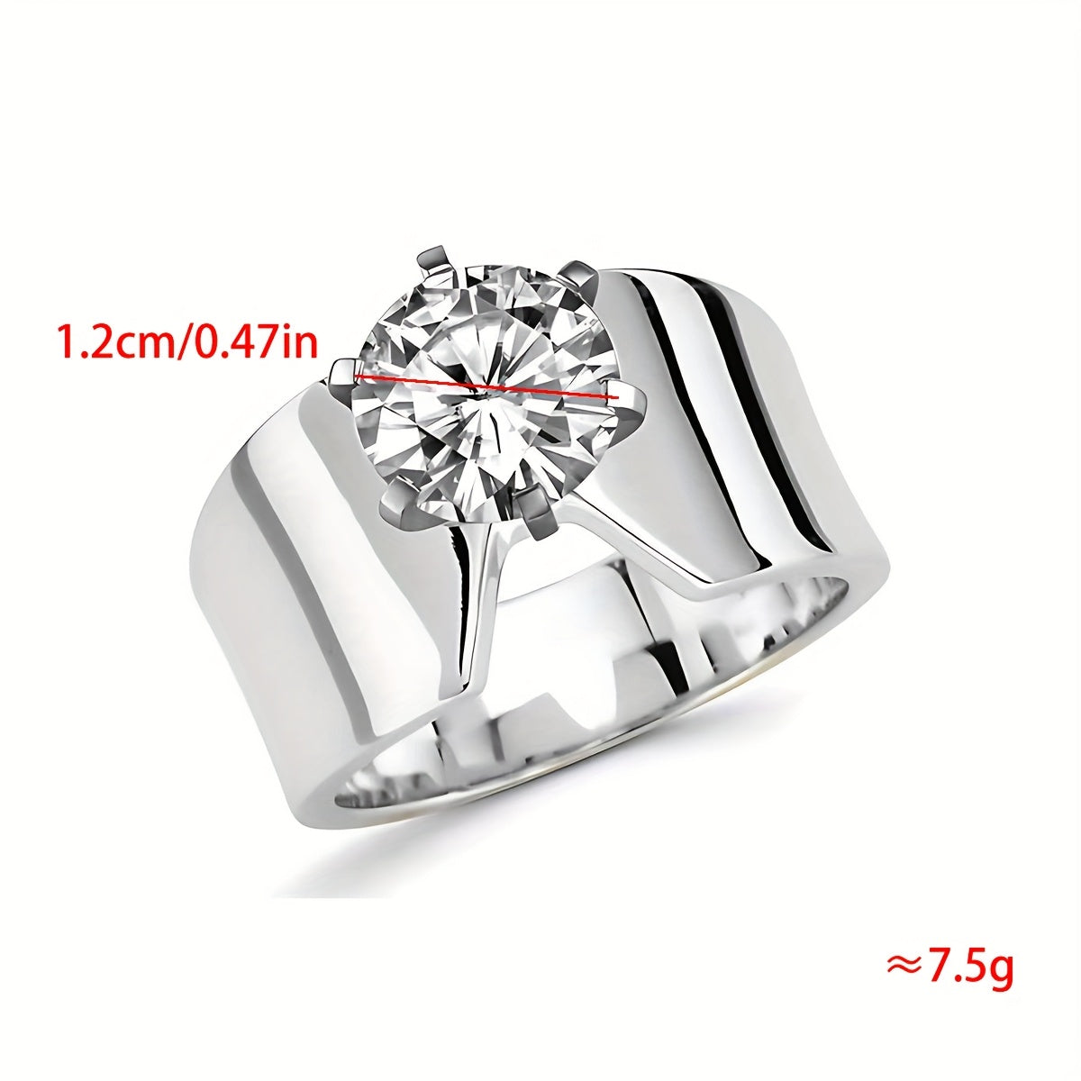 Zilveren ring met bloemen en blad in laagjes